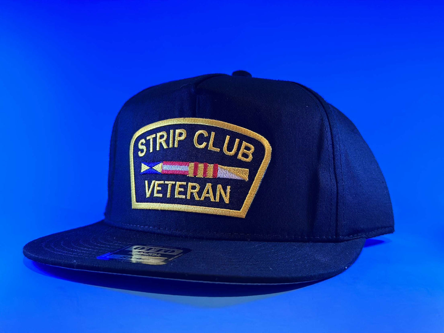 Funny: Strip Club Veteran Black SnapBack