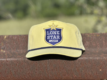 Lone Star Yellow/Black Low Profile Rope Hat