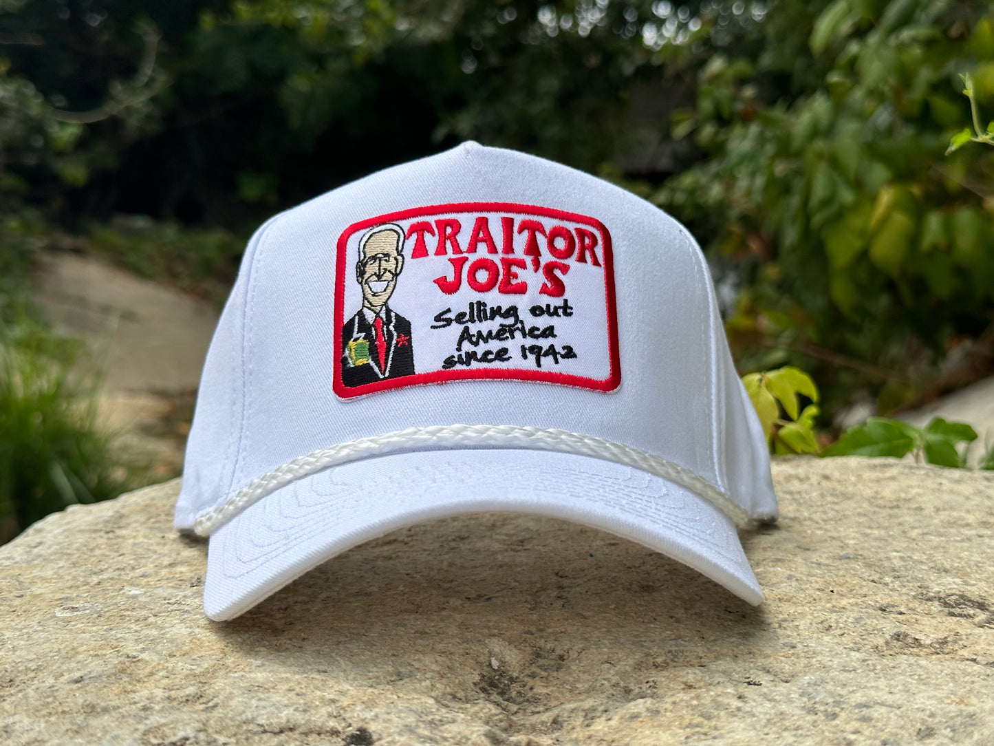 Traitor Joe’s: White Rope Hat