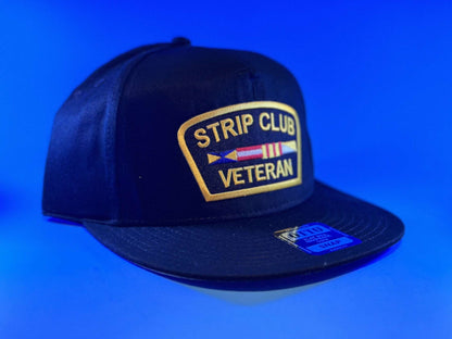 Funny: Strip Club Veteran Black SnapBack