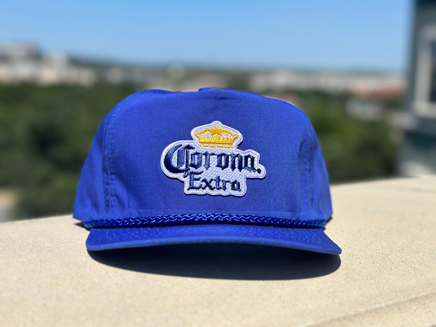 Corona Extra Blue Low Profile Rope Hat