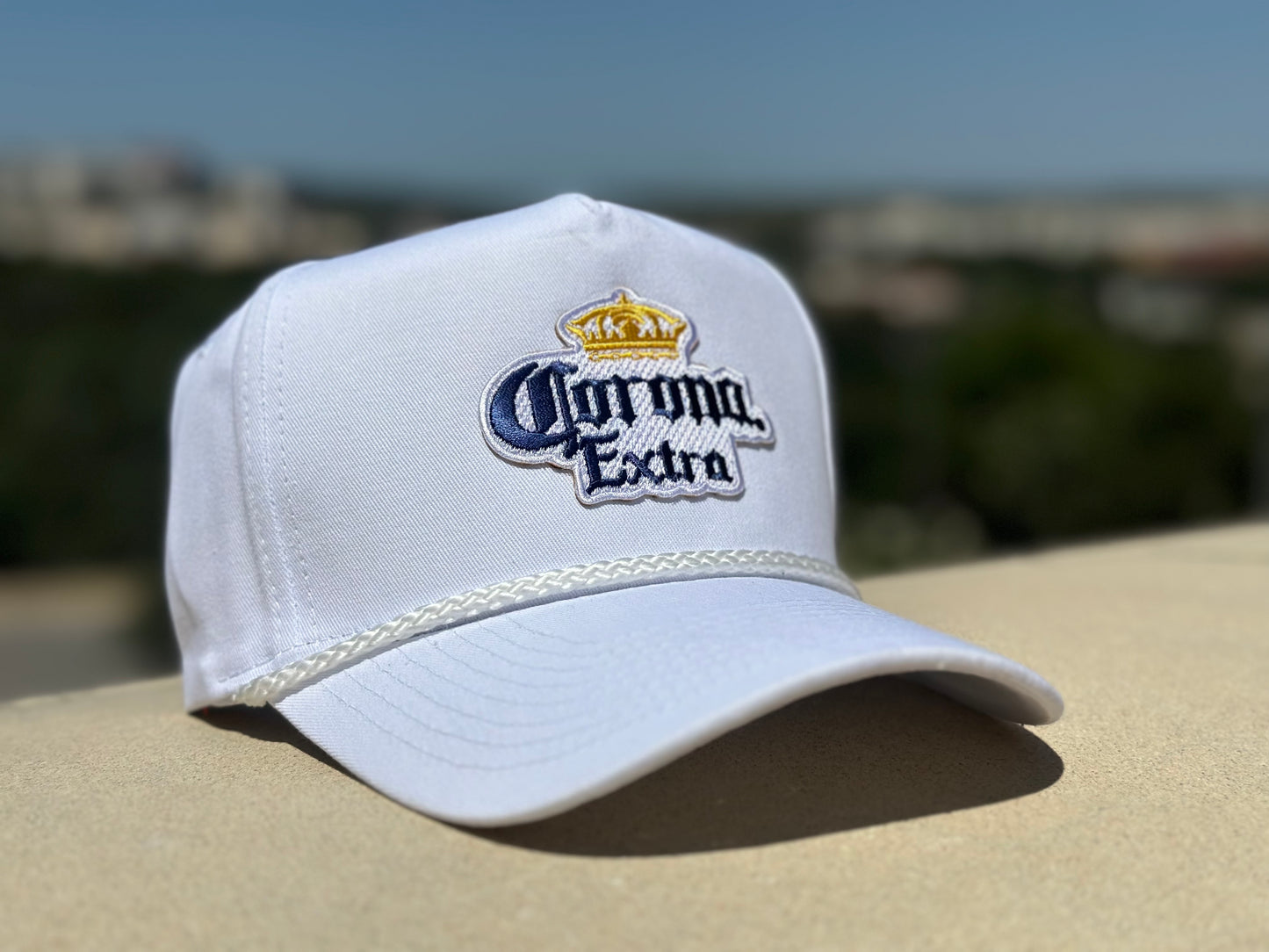 Corona Extra White Rope Hat