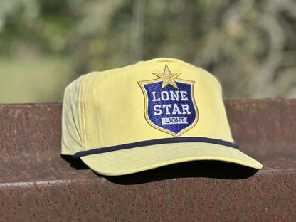 Lone Star Yellow/Black Low Profile Rope Hat