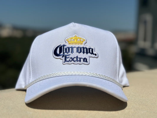 Corona Extra White Rope Hat