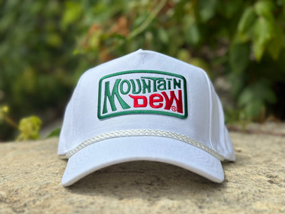 Mountain Dew: White Rope Hat