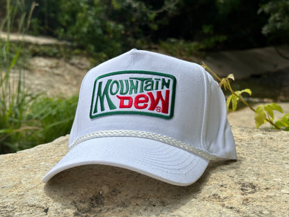 Mountain Dew: White Rope Hat