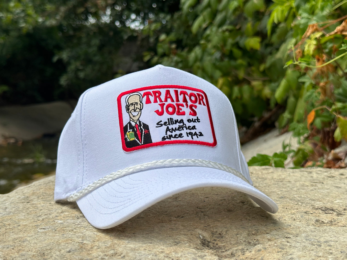 Traitor Joe’s: White Rope Hat