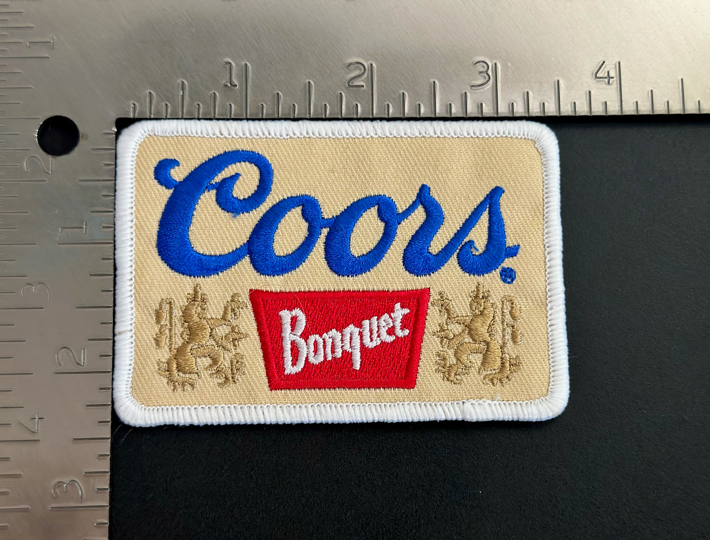 Coors Banquet Tan Patch